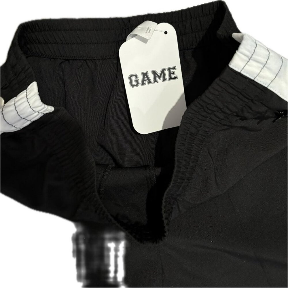 GAME NWT Womans Black PURDUE University Collegiate Tear Away Swishy Pants SZ S - Picture 5 of 9